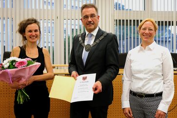 Phantastikpreisverleihung mit OB Wagner und Katharina Köller