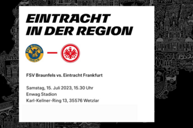 Anreise mit dem ÖPNV zum Spiel von Eintracht Frankfurt in Wetzlar